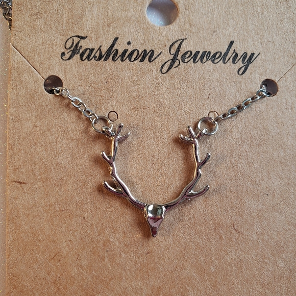 Deer Charm Necklace - Picture 2 of 2